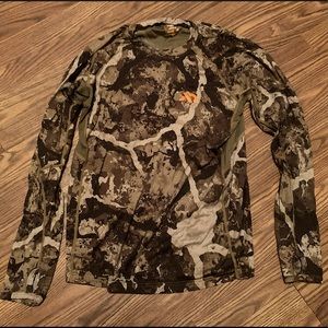 FIRST LITE MEN'S WICK LS CREW SHIRT